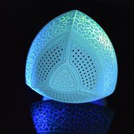 Bluetooth Wireless Speaker Mini Portable Speaker with Colorful LED Light Support USB (U Disk) MicroSD TF Card... N7