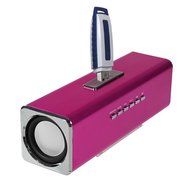 MYBAT Hot Pink Mobile Speakers-31 (with Package) for