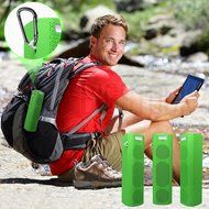 Express Media PB-2000 6 Watt Bluetooth Portable Mp3 Player &amp; Wireless Speaker System (Red) - 2000 mAh Rechargeable... N6