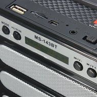 M.Way Outdoor/Indoor Bluetooth Wireless Portable Speaker Super Bass with USB TF AUX FM Radio, Mobile Multimedia... N7