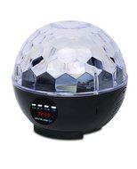 SoundLogic Bluetooth Instant Party Speaker with Disco Light Show - Retail Packaging - Black