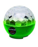 SoundLogic Bluetooth Instant Party Speaker with Disco Light Show - Retail Packaging - Black N4
