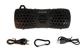 KOAR Bebox All Weather Portable Precision Audio Speaker, Black N3