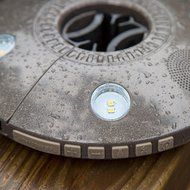 ION Audio Patio Mate | Umbrella Light and Bluetooth Stereo Speaker with Built-In Rechargeable Battery N4
