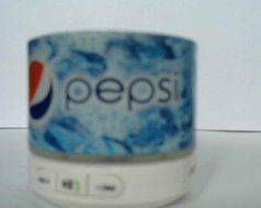 Cyberverse Mini Pepsi Bluetooth Ultra-Portable Speaker with Built-In Bass Port and Wireless Connectivity N2