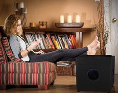 SoundLogic MOSB-1/6026 Bluetooth Ottoman Speaker (Black) N3