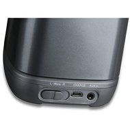 Blackweb Speck Hands-Free Mono Bluetooth Speaker, Grey N2