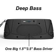 Meidong Portable Bluetooth Speakers Wireless Rechargeable Stereo HIFI Outdoor Indoor Bluetooth 4.0 Speaker Volume... N6