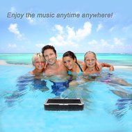 Solarphy Waterproof 20W Bluetooth Speakers Portable HD Stereo Speaker Dual Driver &amp; Built-in Mic Wireless Outdoor... N7