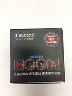 Micro Boom Wireless Bluetooth Speaker &amp; Speaker Phone (Black) N2