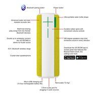 UE BOOM Wireless Bluetooth Speaker - Citrus N5
