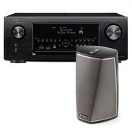 Denon AVR-X4300H 9.2 Channel Full 4K Ultra HD AV Receiver with HEOS 1 Wireless Multi-Room Sound System - Series... N8