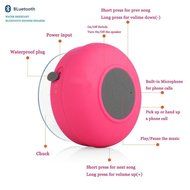 IPx4 Grade Waterproof Wireless Bluetooth Speaker, 2016 upgrade Bluetooth 4.1 Stereo Speaker With Sucker Mount... N2