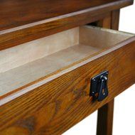Leick Mission Hall Console Table, Russet N2