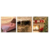 Innovative Technology BRT-200-WG Bright Tunes Decorative String Light with Bluetooth Speakers, White, 26-Feet N3