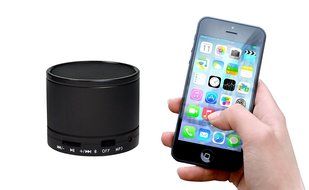 Xtreme Cables Audio Pod Mini Bluetooth Speaker, Black