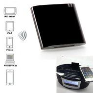 Kingzer Black Stereo Bluetooth Wireless Music Audio Receiver Adapter For iPhone Speaker N5