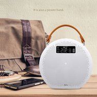MIFA M9 Portable Bluetooth Speaker 4.0 with Power Bank And LED Display (Black) N19