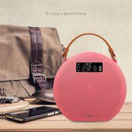 MIFA M9 Portable Bluetooth Speaker 4.0 with Power Bank And LED Display (Black) N25