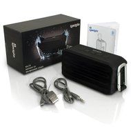 iGadgitz IGA-370 IPX4 Waterproof Portable Wireless Bluetooth Travel Speaker (Bluetooth 4.0 / 7W Power Output)...