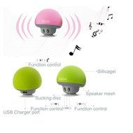 Daisen-tech Mushroom Mini Wireless Portable Bluetooth 4.1 Speakers with Mic for Iphone /Ipad /Laptop Samsung HTC... N5