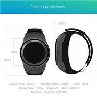 Jozabova Portable Hi-fi Bluetooth Wireless Speakers MP3 Music Player Watch Style Subwoofer Stereo Universal Mini... N15
