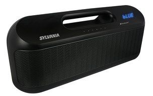 Sylvania SP399 Portable Bluetooth Speaker with FM Radio (Black) N2