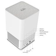 Generic Stereo Music Wirelss Speaker (Bluetooth v3.0 System, Enhanced Bass Speakers, 2*3W Acoustic Drivers, NFC... N5