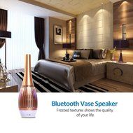 MAONO Music Vase Bluetooth V4.0 Wireless Smart Speaker with APP Control, Dual Drive Stereo Sound, Dancing Light... N3