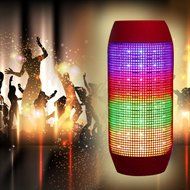 AGPtEK&reg; Multicolor Glowing Wireless Bluetooth Speakers, 3 LED lights for Party Music with iphone6,iphone6 plus...