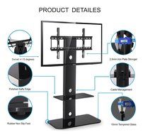 Fitueyes Floor TV Stand with Mount swivel for 32-60 Inches TV N4