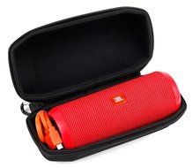 DURAGADGET Padded Black Water-Resistant Carry Pouch for NEW JBL Flip3 Portable Bluetooth Speaker - with Handy... N2