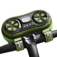Excelvan Wireless Bluetooth Speaker-Bicycle Speaker Case(with Rechargeable 4400 mAh Power Bank, Hands-Free Speaker...