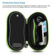 Excelvan Wireless Bluetooth Speaker-Bicycle Speaker Case(with Rechargeable 4400 mAh Power Bank, Hands-Free Speaker... N3
