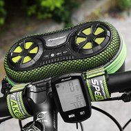 Excelvan Wireless Bluetooth Speaker-Bicycle Speaker Case(with Rechargeable 4400 mAh Power Bank, Hands-Free Speaker... N5