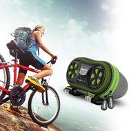 Excelvan Wireless Bluetooth Speaker-Bicycle Speaker Case(with Rechargeable 4400 mAh Power Bank, Hands-Free Speaker... N6