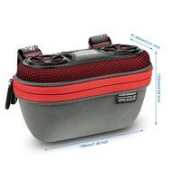 Excelvan Wireless Bluetooth Speaker-Bicycle Speaker Case(with Rechargeable 4400 mAh Power Bank, Hands-Free Speaker... N9