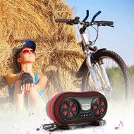 Excelvan Wireless Bluetooth Speaker-Bicycle Speaker Case(with Rechargeable 4400 mAh Power Bank, Hands-Free Speaker... N13