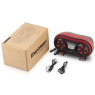 Excelvan Wireless Bluetooth Speaker-Bicycle Speaker Case(with Rechargeable 4400 mAh Power Bank, Hands-Free Speaker... N14