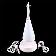 Wireless USB Touch Sensor Music LED Nightlight Table Lamp Mini Bluetooth Speaker For iPhone Laptop Color White N3