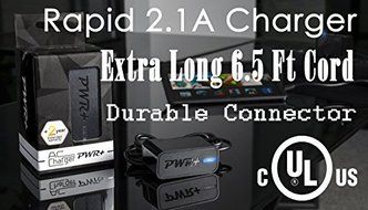 [UL Listed] Pwr+ Extra Long 6.5 Ft Fast-Charger for Bluetooth-Speaker - Anker-SoundCore AK-A3102011, Classic-MP141... N2