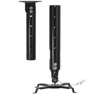Cheetah Mounts APMEB Universal Projector Ceiling Mount Includes a 27" Adjustable Extension Pole and a Twisted... N3