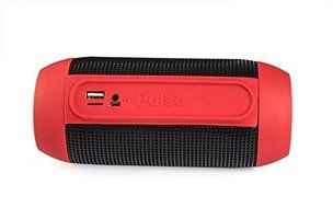 Pulse Wireless Bluetooth Speaker with Dynamic Glow LED Lights and Super Bass Speakers &amp; Microphone TF AUX USB... N9