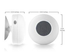 NOKEA Wireless Bluetooth 3.0 Waterproof Outdoor &amp; Shower Speaker, Mini Water Resistant Wireless Shower Speaker... N23