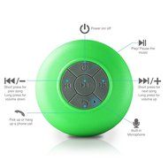 NOKEA Wireless Bluetooth 3.0 Waterproof Outdoor &amp; Shower Speaker, Mini Water Resistant Wireless Shower Speaker... N38