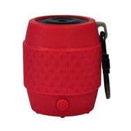 Red Portable Keychain Bluetooth Wireless Mb4 Speaker Powerful Sound, Colorful and Stylish with Built-in Microphone