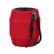 Red Portable Keychain Bluetooth Wireless Mb4 Speaker Powerful Sound, Colorful and Stylish with Built-in Microphone N2