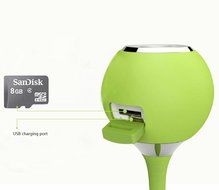 Potentcera(TM) Bluetooth Speaker Waterproof Wireless Water Resistant Silicone Audio Mp3 Player Outdoor Sports... N4