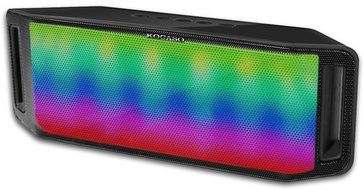 KOCASO Portable Universal Bluetooth LED Rainbow Dancing Light Up Speaker (3W, Hands Free, Powerful Sound, Compatible...