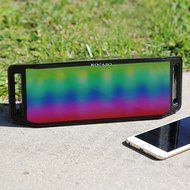 KOCASO Portable Universal Bluetooth LED Rainbow Dancing Light Up Speaker (3W, Hands Free, Powerful Sound, Compatible... N2